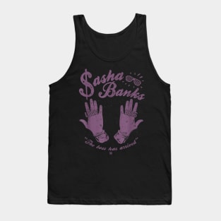 Sasha Banks Legit Boss Vintage Fight Tank Top